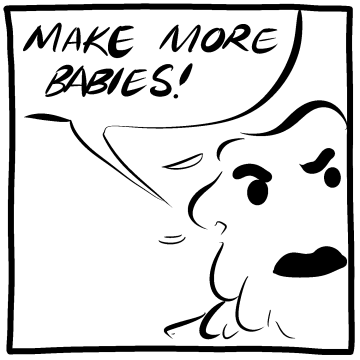 Illustration for article titled Gee... Natural Selection is a dick...